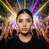 Neon Hearts Rise — Luminous cover art