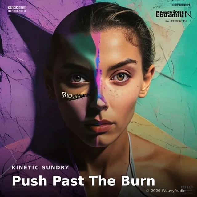 Push Past The Burn – Kinetic Sundry, okładka
