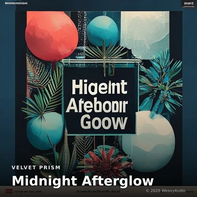 Midnight Afterglow – Velvet Prism, okładka