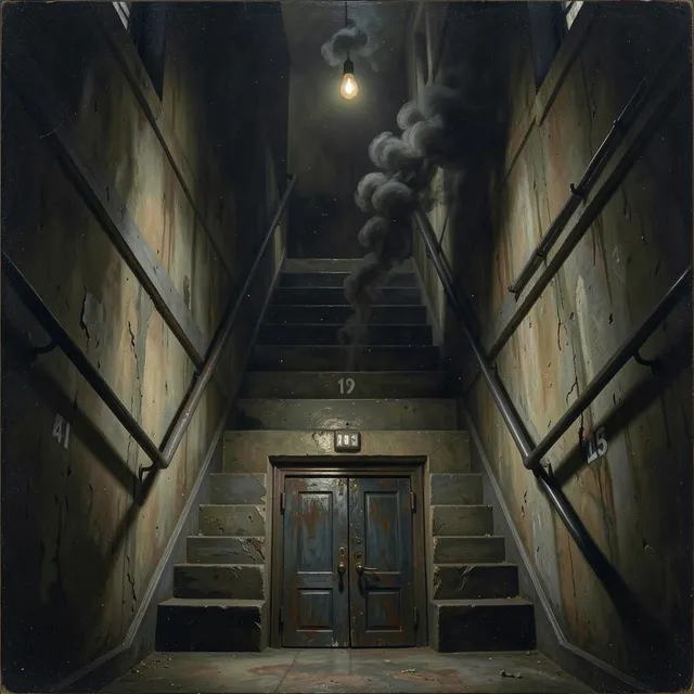 Stairwell Static Loop – Iron Vault, okładka