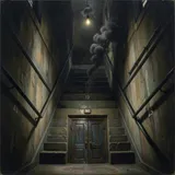 Stairwell Static Loop by Iron Vault — Metal Dark cover art on WeavyAudio