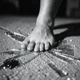 Bare Feet on Broken Glass 2 by Jax & Lumi — House Mellow cover art on WeavyAudio