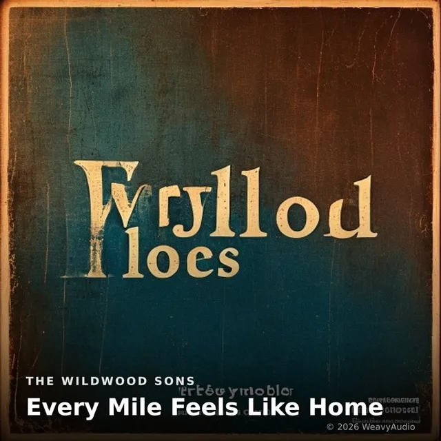 Every Mile Feels Like Home – The Wildwood Sons, okładka