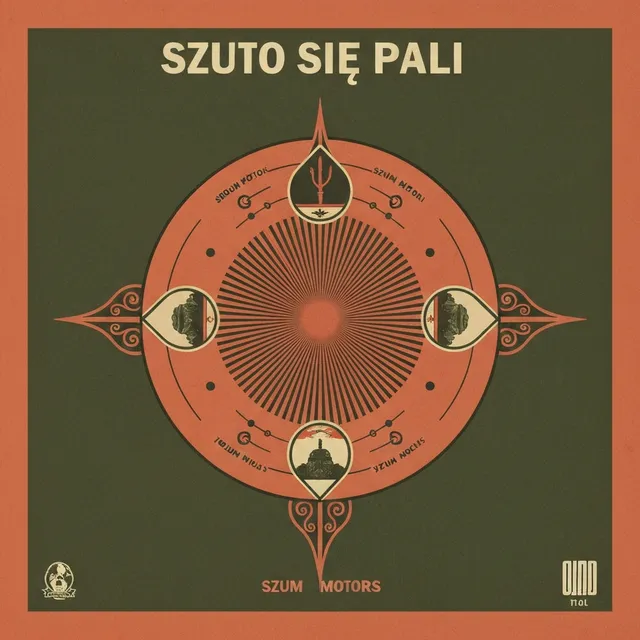 Miasto się Pali – Szum Motors, okładka