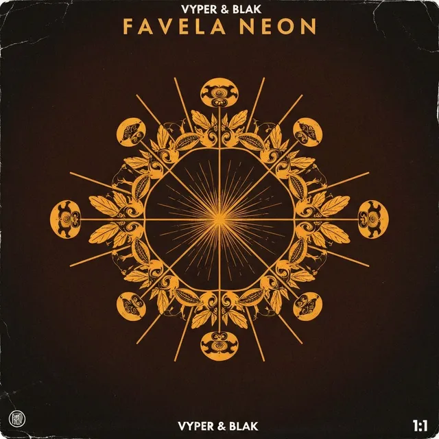 Favela Neon – VYPER & BLAK, okładka