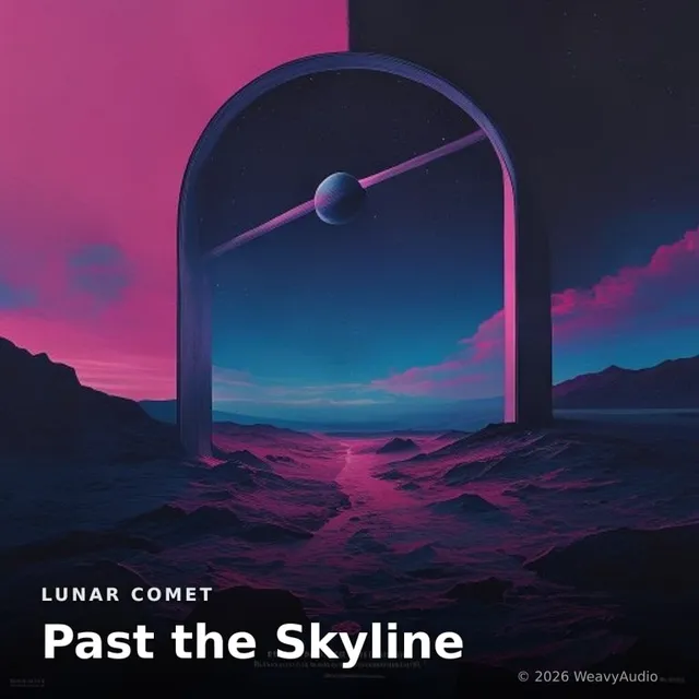 Past the Skyline – Midnight Meridian, okładka