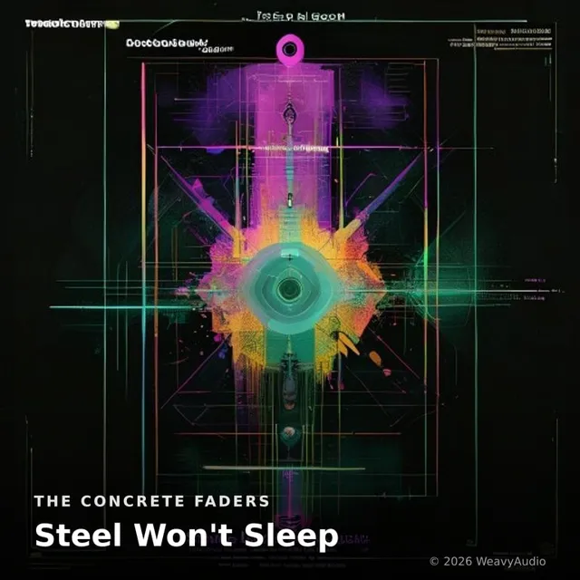 Steel Won't Sleep – The Concrete Faders, okładka