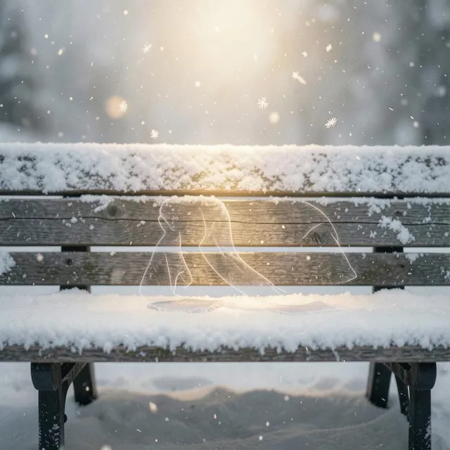 Snow Falls Where You Left Me – Yeorin & Baek, okładka