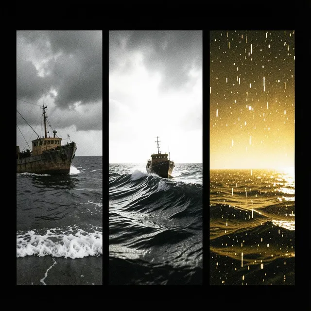 Sail the Storm into Gold – Kofi & Maren, okładka