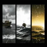 Sail the Storm into Gold by Kofi & Maren — Pop Upbeat cover art on WeavyAudio