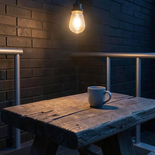 Night Terrace 3 – Ember & Oak, okładka