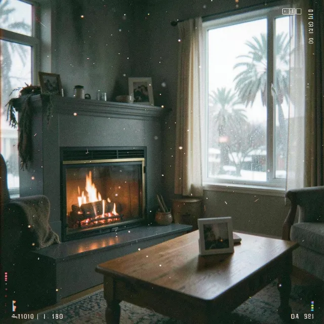 Fireplace Flicker – Foxglove Radio, okładka