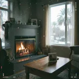 Fireplace Flicker by Foxglove Radio — Pop Mellow cover art on WeavyAudio