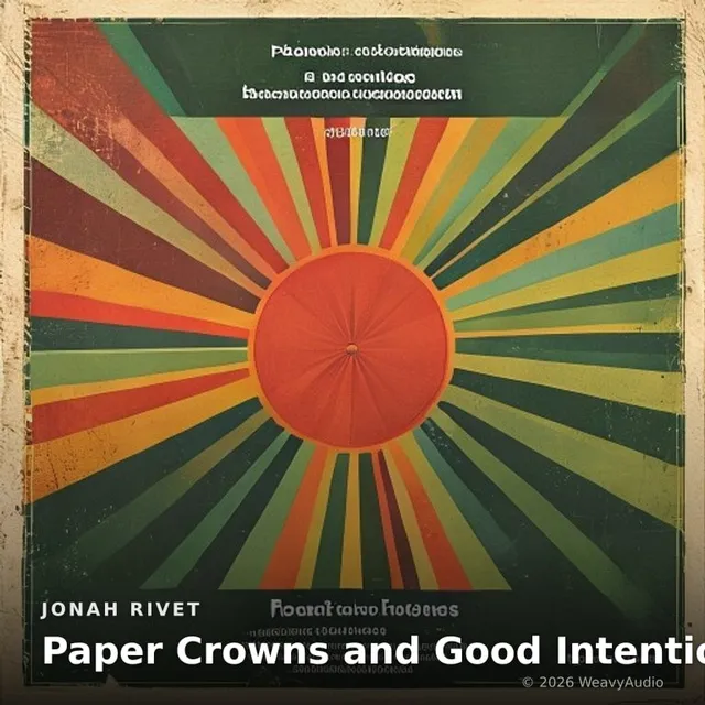 Paper Crowns and Good Intentions – Jonah Rivet, okładka