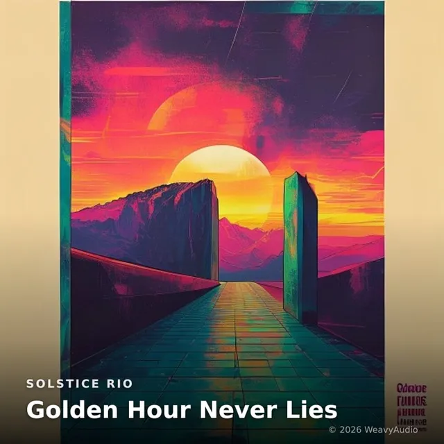 Golden Hour Never Lies – Solstice Rio, okładka