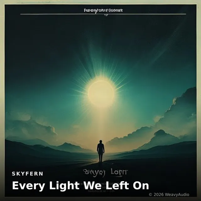 Every Light We Left On – Skyfern, okładka