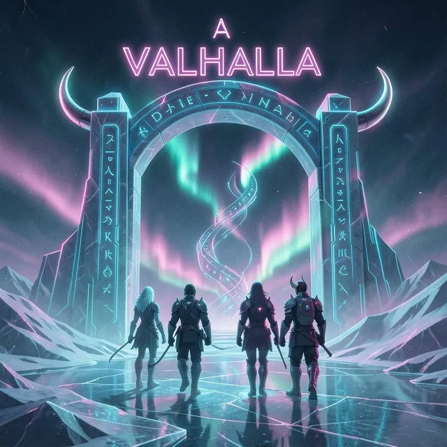 Neon Valhalla Ascension 2 – Golden Tide, okładka