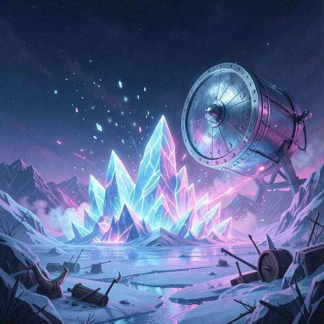 War Drums of the Cyber Frost 2 – Isolde Indigo, okładka