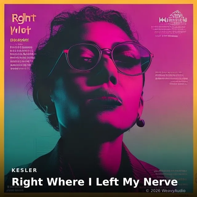 Right Where I Left My Nerve – Kesler, okładka