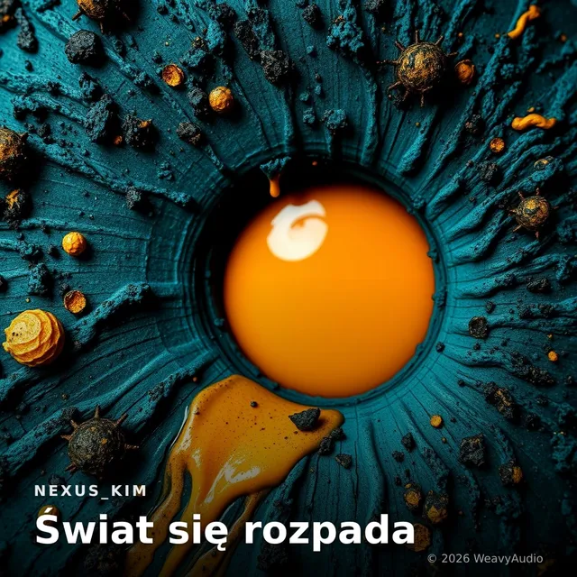 Świat się rozpada – NEXUS_KIM, okładka