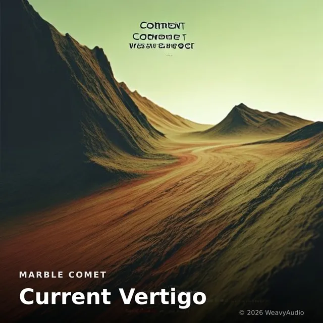 Current Vertigo – Marble Comet, okładka