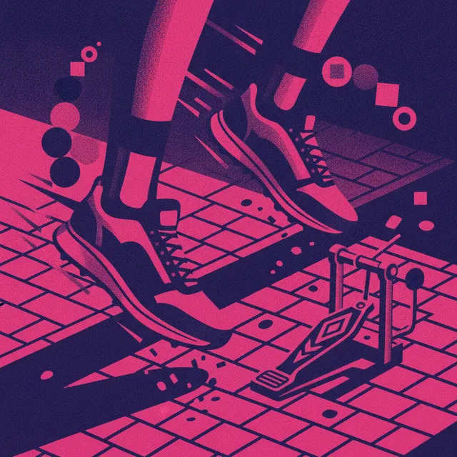 Drop low, tap the pavement quicker quick – DJ Palisade, okładka