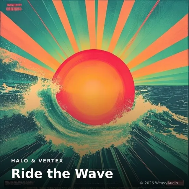 Ride the Wave – Halo & Vertex, okładka