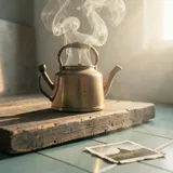 Waiting on the Kettle to Sing by Paper Tide — Lo-Fi Mellow cover art on WeavyAudio