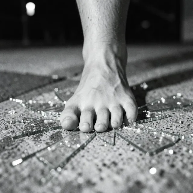 Bare Feet on Broken Glass – Jax & Lumi, okładka