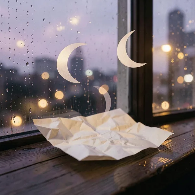 Falling in Slow Motion 2 – The Paper Moons, okładka