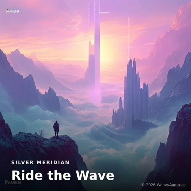 Ride the Wave – Silver Meridian, okładka
