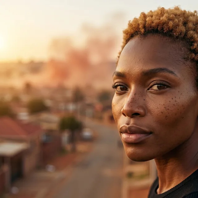 Dust Rising Over Soweto 2 – Thando Skies, okładka