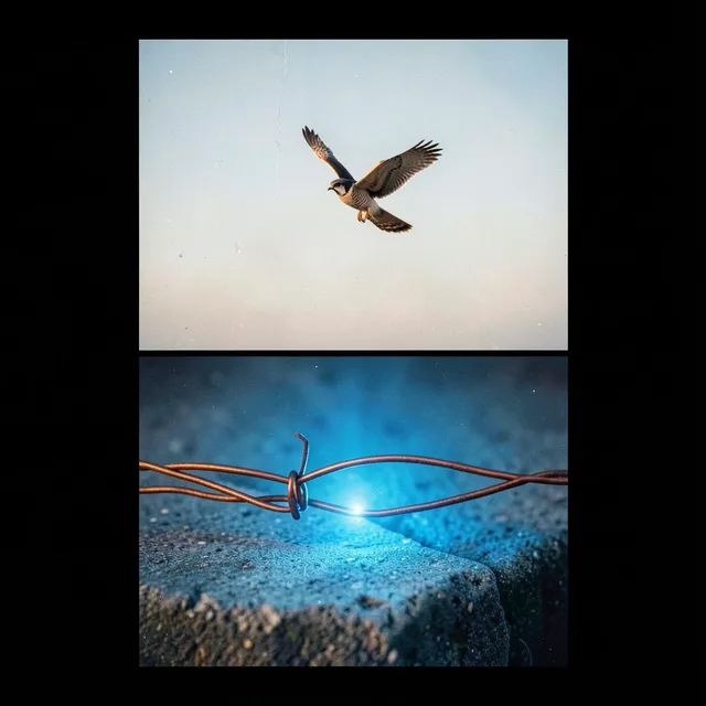 Electric Flicker – Kestrel & Nyx, okładka
