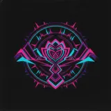 Red Oasis Pulse — Crimson Bloom cover art
