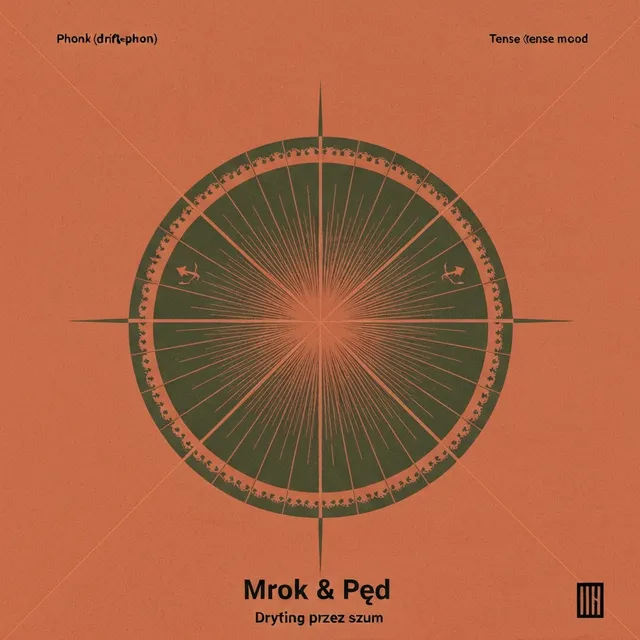 Dryfting przez szum – Mrok & Pęd, okładka