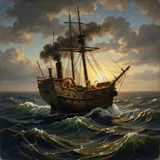 Pamiętny statek (Version 2) — Kapitan Kotek cover art