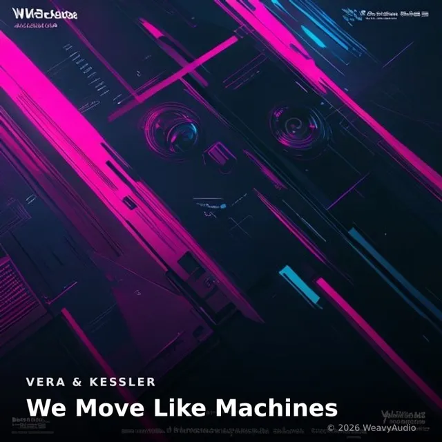 We Move Like Machines – Vera & Kessler, okładka