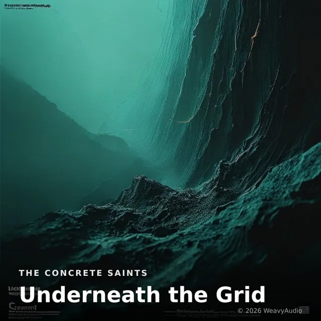 Underneath the Grid – The Concrete Saints, okładka