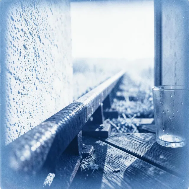 Late sun on the iron rail 2 – DJ Malvado, okładka