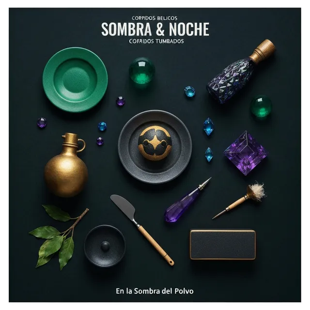 En la Sombra del Polvo – Sombra & Noche, okładka