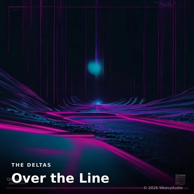Over the Line – The Deltas, okładka
