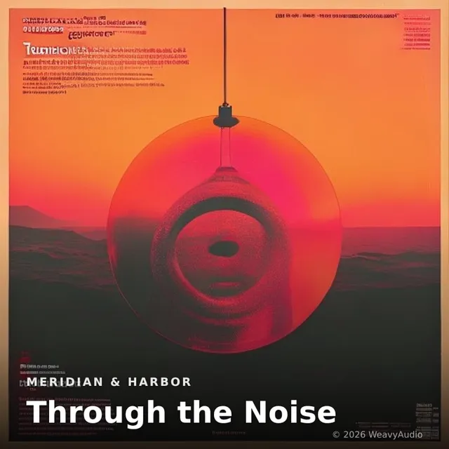 Through the Noise – Meridian & Harbor, okładka