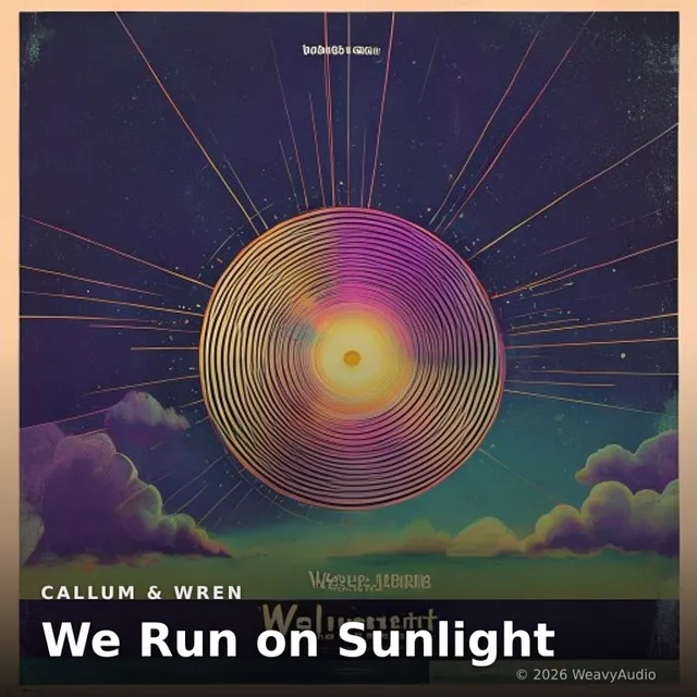We Run on Sunlight – Callum & Wren, okładka