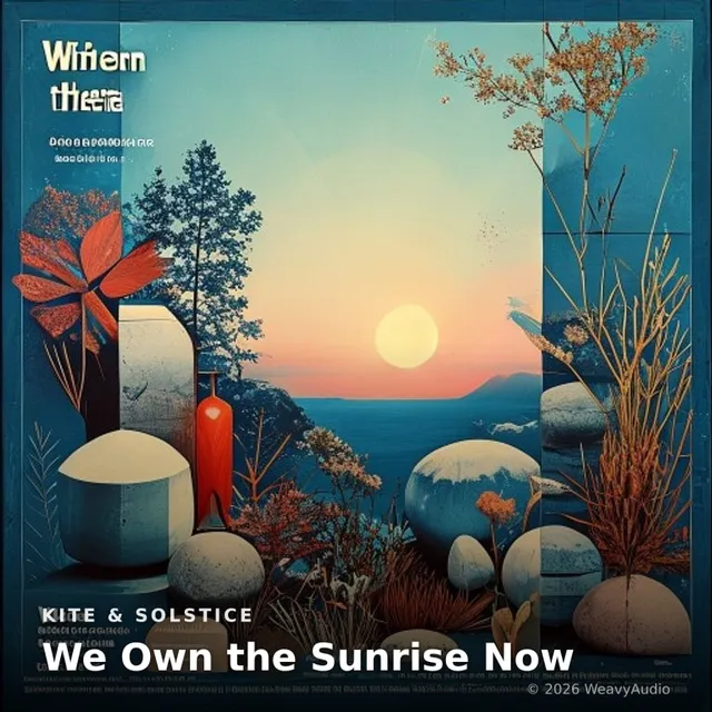 We Own the Sunrise Now – Kite & Solstice, okładka