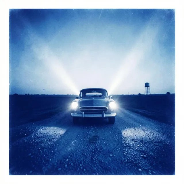Headlights against the horizon – Nightdrive Radio, okładka