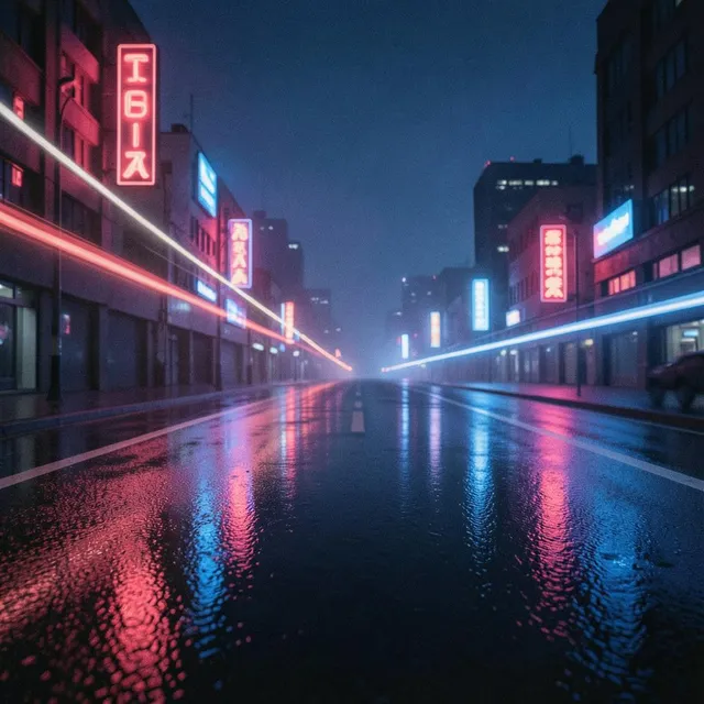 Last Train to Nowhere Good 2 by Neon Tokaido — City Pop Mellow cover art on WeavyAudio