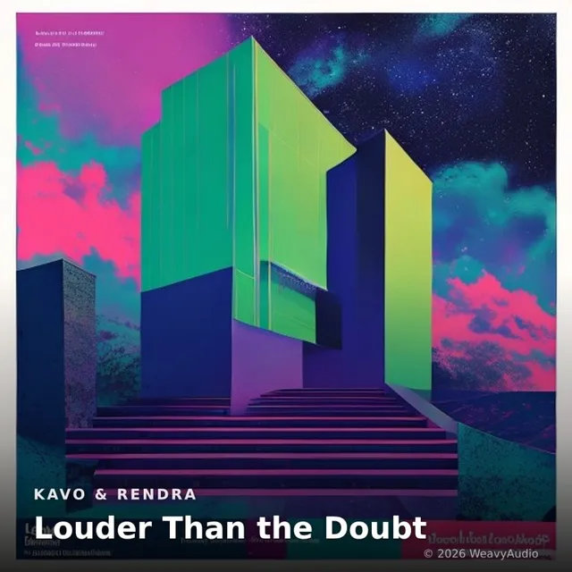Louder Than the Doubt – Kavo & Rendra, okładka