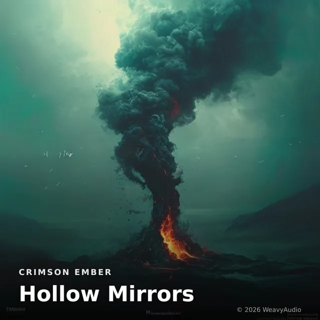 Hollow Mirrors – Crimson Ember, okładka