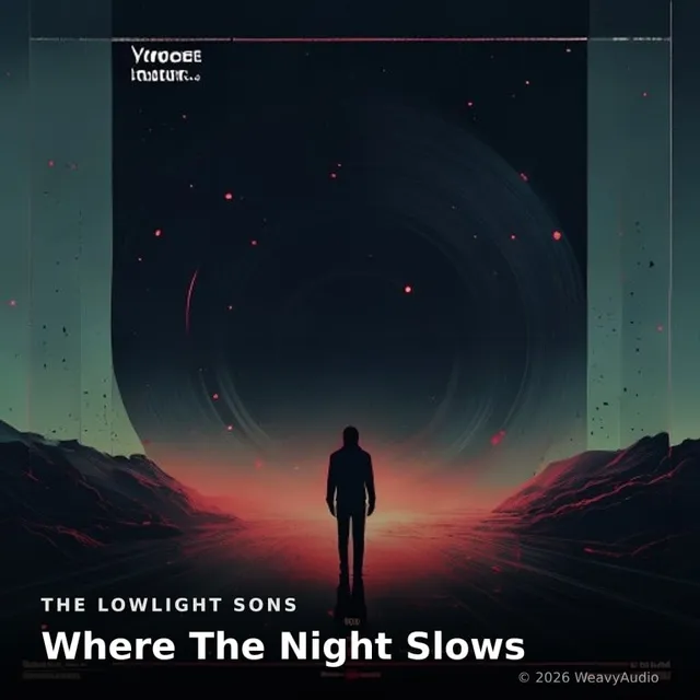 Where The Night Slows – The Lowlight Sons, okładka