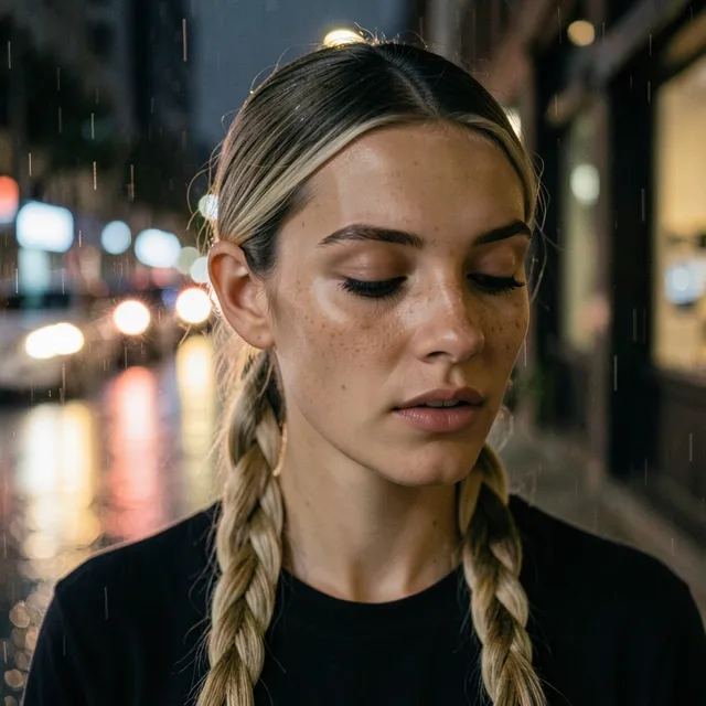 Salt on my skin, denim cut at the knee – Dania Cruz, okładka